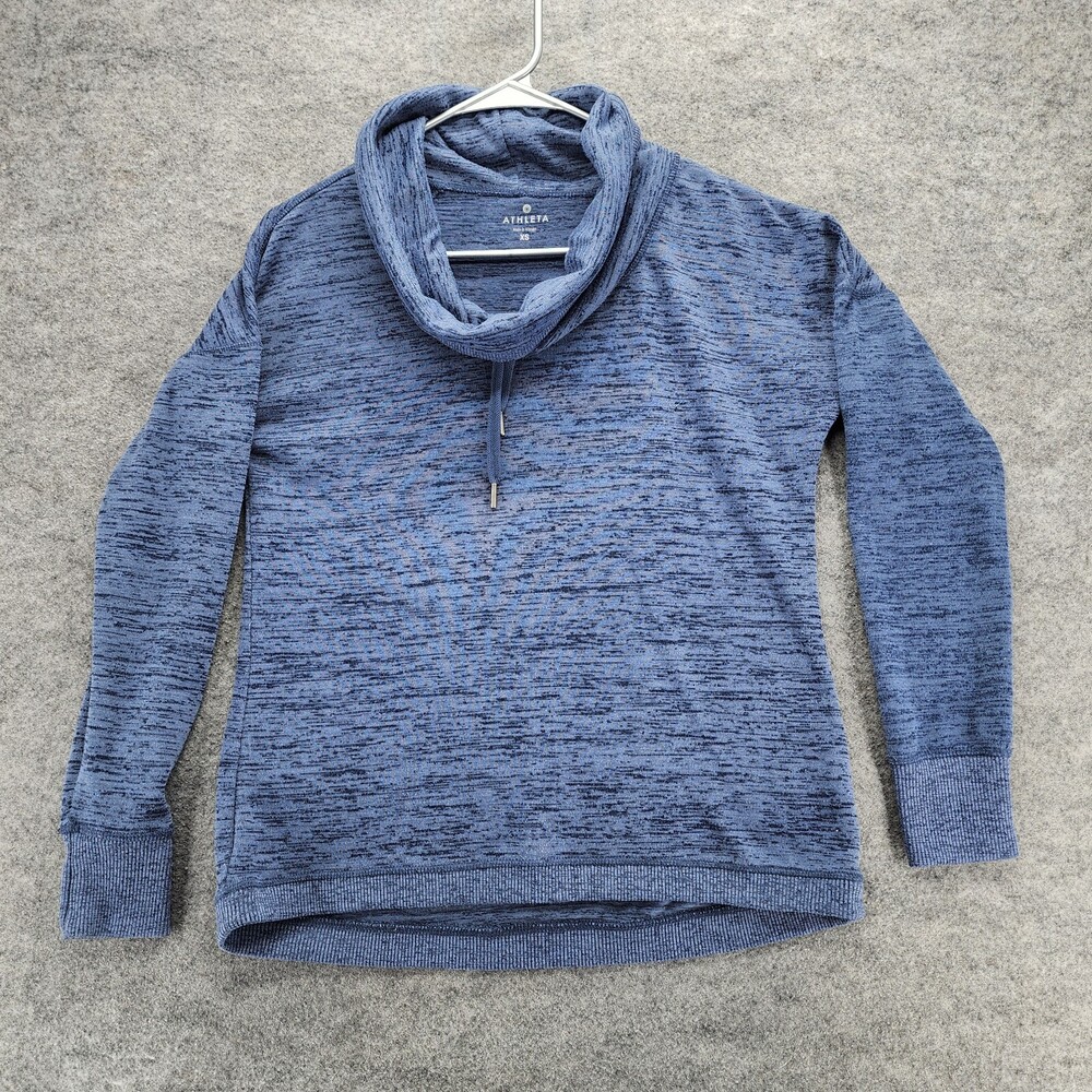 Athleta Sweatshirt Womens XS Long Sleeve Blue